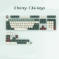  Dragon Boat Festival 104+24 / 32 PBT Dye-subbed Keycaps Set for Cherry MX Mechanical Gaming Keyboard